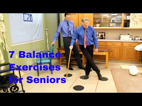 7 Balance Exercises for Seniors-Fall Prevention by Physical Therapists