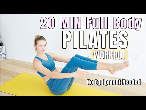 20 MIN Full Body Pilates Workout No Equipment Lean Body Routine