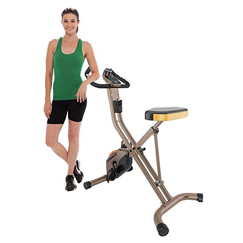 Exerpeutic GOLD Foldable Upright Bike