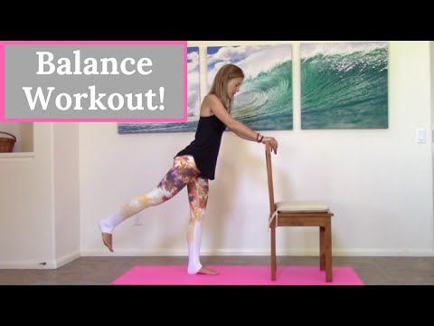 Balance Exercises – 10 Minute Home Workout to Improve Balance