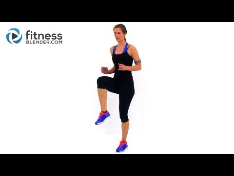 Fat Burning Cardio Workout – 37 Minute Fitness Blender Cardio Workout at Home