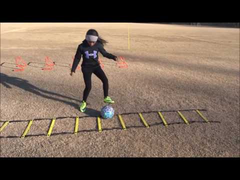 8 year old Soccer Athlete Speed and Agility MPS F.I.T. Training Session