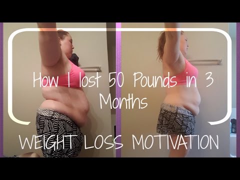 Weight Loss Motivation | How I Lost 50 pounds in 3 Months