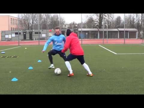 Individual football training • Coordination, Agility, Speed, Balance, Defense drills (HD)