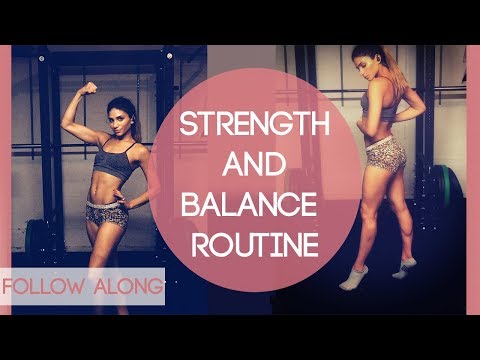 Strength and Balance Workout for Dancers! Follow Along