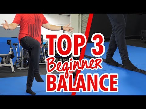 TOP 3 Balance Exercises for Beginners (How to Get Started!)