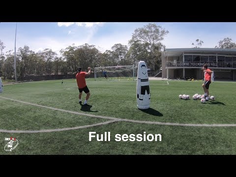 FULL training session | Speed & agility | 1st touch & passing | Shooting | Joner 1on1