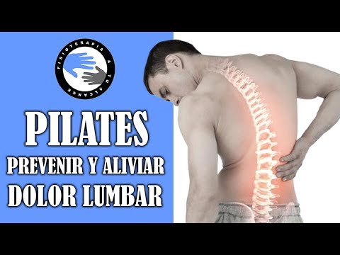 Clase de pilates para la espalda, el dolor lumbar o lumbalgia