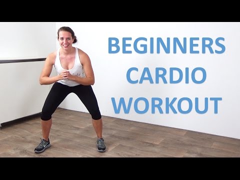 Cardio Workout for Beginners – 20 Minute Low Impact Beginner Cardio Exercises at Home – No Equipment