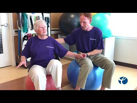 Workout Wednesday: Stability Ball Balance Exercise for Seniors