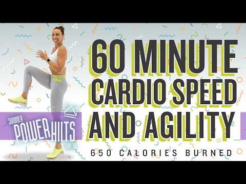 60 Minute Cardio Speed and Agility Workout 🔥Burn 650 Calories!* 🔥Sydney Cummings