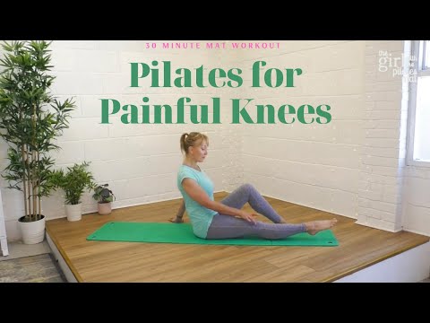 Pilates for Painful Knees- 30 minutes to Strengthen the Knees and Relieve Knee Pain