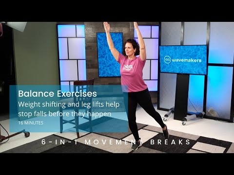 Low Impact Exercise at Home with WECOACH: Balance Training Exercises