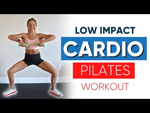 Low Impact Cardio Sculpt Pilates Workout 30 Minute Total Body