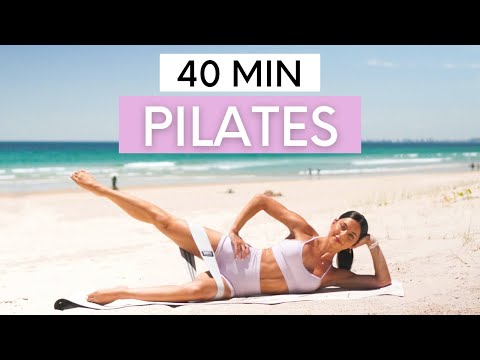 40 MIN FULL BODY WORKOUT || Intermediate Pilates With Mini Band (Optional)