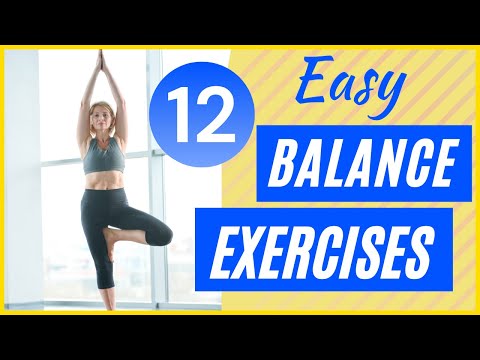 12 Balance Exercises for Seniors (DAILY ROUTINE)