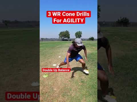 3 WR Cone Drills For AGILITY