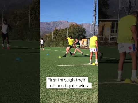 Rugby Speed & Agility Drill