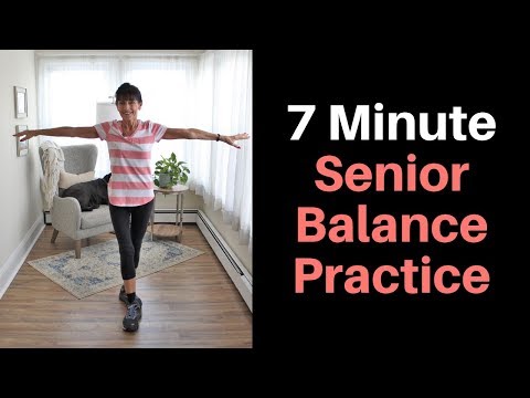 7 Minute Functional Balance Exercises For Seniors | Wonderful Athletic Gear