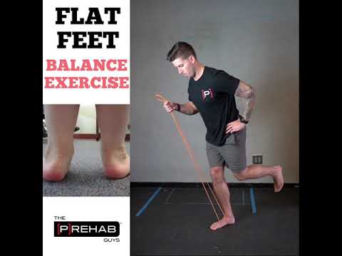 Flat Feet Balance Exercise