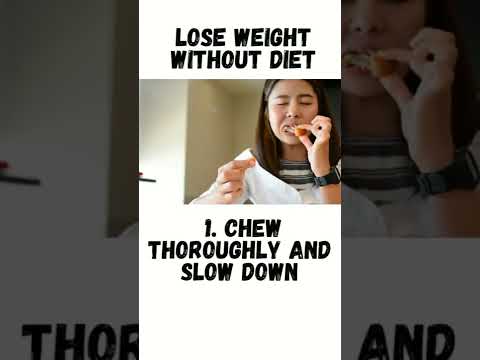 How to Lose Weight without dieting #shortsvideo