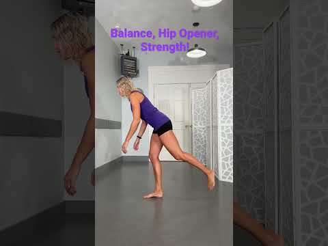 Balance, hip mobility, and hip strength in one!