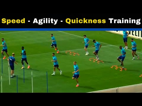 🎯Speed – Agility – Quickness Training Soccer (SAQ)