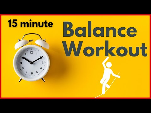 15 Minute Balance Workout (in Real Time)