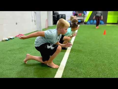 Our Speed & Agility training sessions for ages 8-10 years old