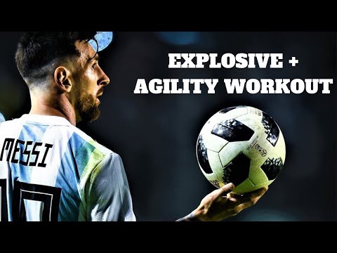 Full Football/Soccer Workout To Develop Explosiveness, Speed, Agility, and Prevent Injury