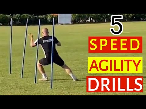 Increase Speed and Change of Direction with these 5 Drills #myrsports #speeddrills #agilitydrills