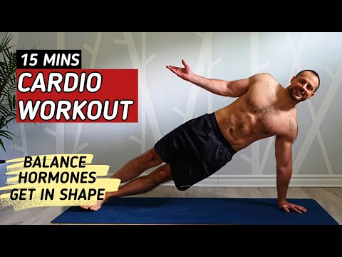 15 MINUTE INTENSE HIIT CARDIO WORKOUT To Balance Hormones And Get In Shape At Home |