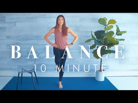 10 Exercises for Balance and Fall Prevention // Full Follow Along Workout