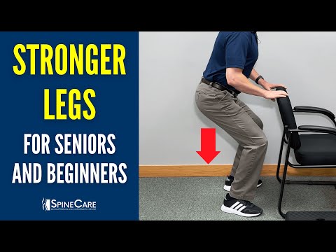 Easy Leg Strengthening Exercises for Seniors and Beginners