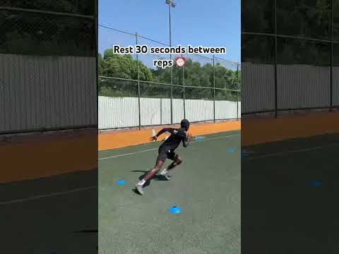 🚀 Lateral Quickness Drill For Footballers 🚀. #quick #speed #agility #agilitytraining  #drills