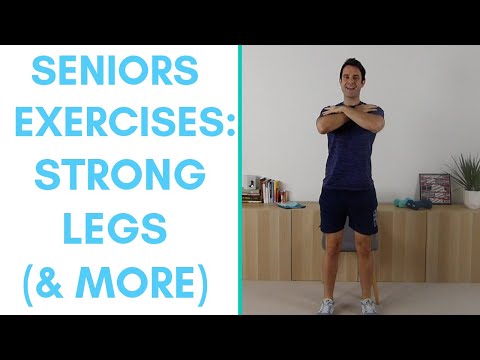 Leg Strengthening Exercises For Seniors – Seniors Balance Workout | More Life Health