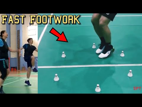 Badminton footwork – agility badminton and speed training