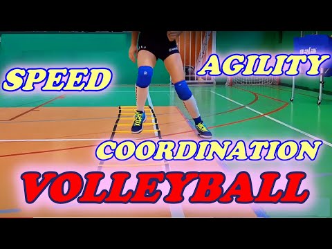 BEST VOLLEYBALL DRILLS | Agility + Coordination + Speed