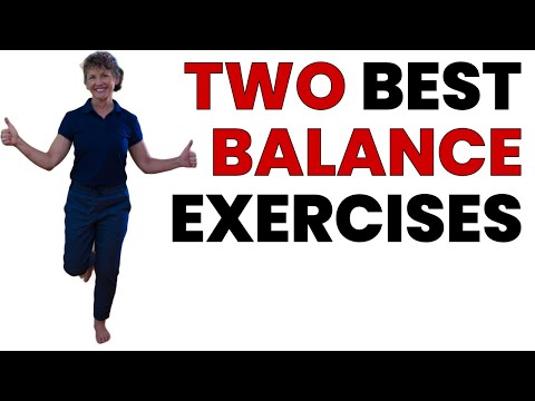 The 2 BEST Exercises to Improve BALANCE for Seniors and Beginners