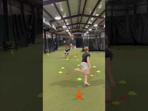 figure 8 GOAT performance drill – speed agility cognitive speed