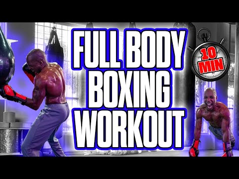 10 MIN BOXING CARDIO WORKOUT | Boxing for Beginners | Heavy Bag Cardio