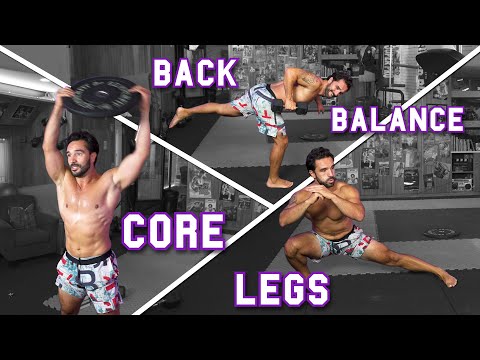 30 Minute Home Workout (Balance, Core, Legs & Back) – WILLOW DOJO