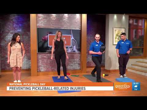 Prevent Pickleball injuries with these stretches and balance exercises before you step on the court