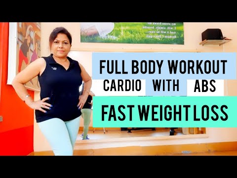 Cardio Workout | Hitts Workout | Full Body Workout |Best Cardio for Weight Loss @diptisgym6954