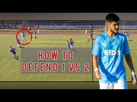 HOW TO DEFEND 1 VS 2 | 4 steps to win any duel