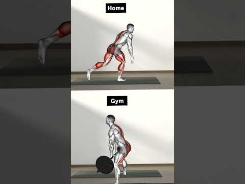 Leg Workout (Gym & Home)