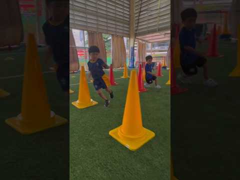🇹🇭agility training🇯🇵#bangkok #training #sports #warmup #thailand #speed  #kids  #習い事 #バンコク駐在