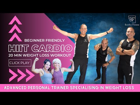 20 Min BEGINNER & ADVANCED FUN Cardio HIIT WEIGHT LOSS Workout | ALL STANDING | No Equipment