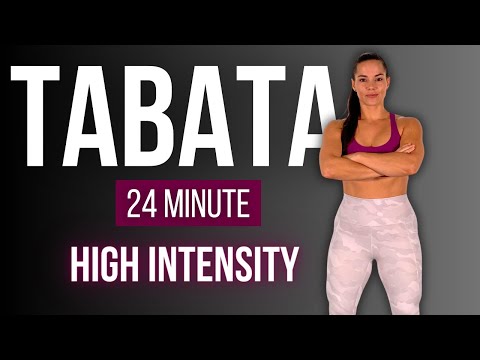 Blast Fat in 24 Minutes! Tabata HIIT Workout for Fat Burn & Cardio – Bodyweight Only Home Workout