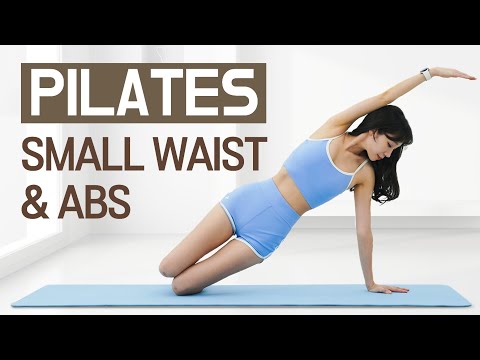 ABS, CORE & FAT BURN l At Home Pilates Challenge l Hourglass Body / Slow & Quiet